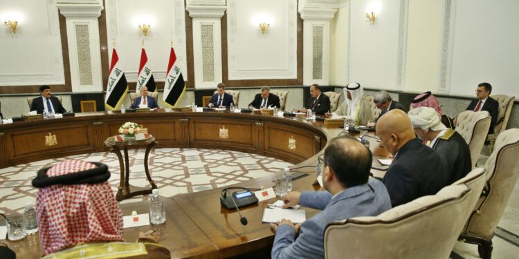 الرئيس رشيد يطلع البعثات الدبلوماسية العربية على ملف “ساكو”