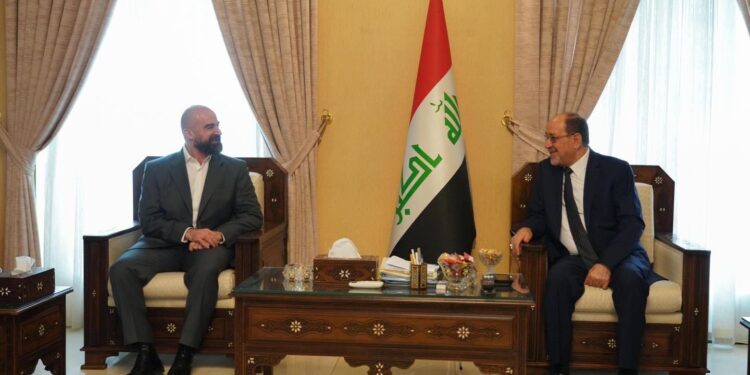 طالباني يلتقي المالكي