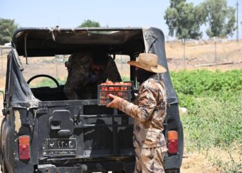 صور لمزارع جهاز مكافحة الإرهاب