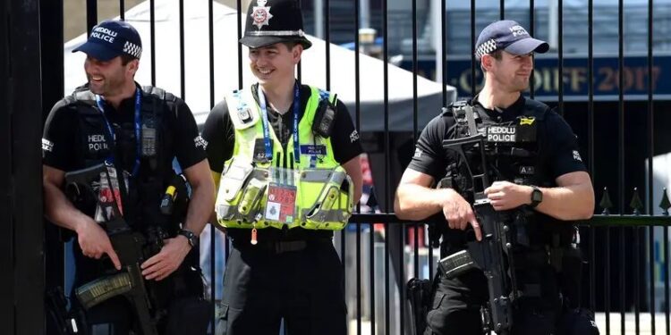 انتشار الجريمة في المجتمع البريطاني