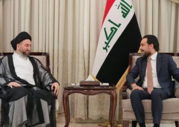 الحلبوسي والحكيم يؤكدان أهمية التعاون والتكامل بين السلطتين التشريعية والتنفيذية
