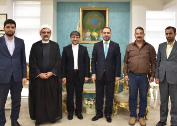 وكيل وزارة الثقافة و السياحة والآثار يستقبل معاون رئيس رابطة الثقافة و العلاقات الدولية في ايران