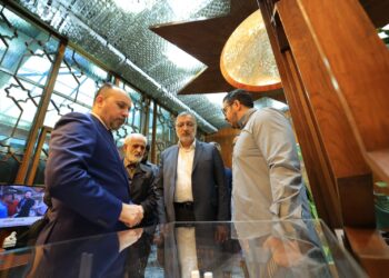 امين بغداد وامين طهران يبحثان “التعاون الثنائي وتعزيز العلاقات المشتركة”
