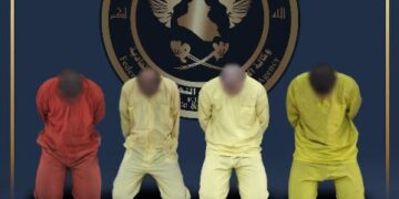 نينوى .. القبض على 4 مطلوبين ينتمون الى ما تسمى بفرقة نهاوند وديوان الجند والمعسكرات