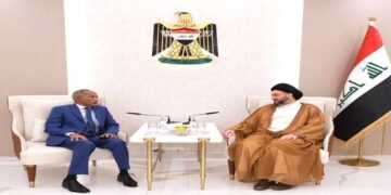 الحكيم يلتقي السفير السوداني