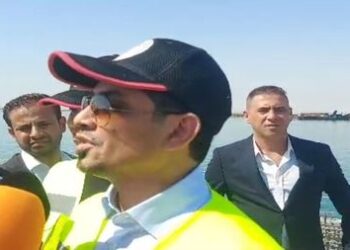 وزير النقل يعلن عن نسب انجاز مشروع الارصفة الخمسة في ميناء الفاو الكبير