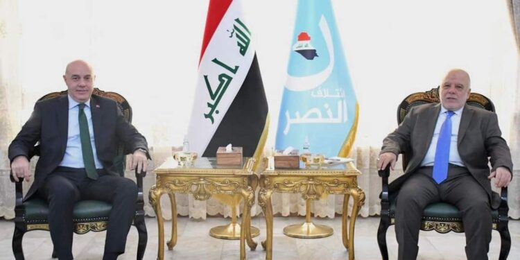 العبادي يلتقي بالسفير التركي