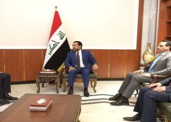 الحلبوسي يلتقي رئيسَ ديوان الرقابة المالية الاتحادي الجديد