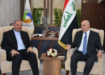 وزير البيئة يلتقي السفير الايراني