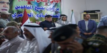 العامري يدعو العشائر إلى التلاحم والتعاون مع القوات الامنية