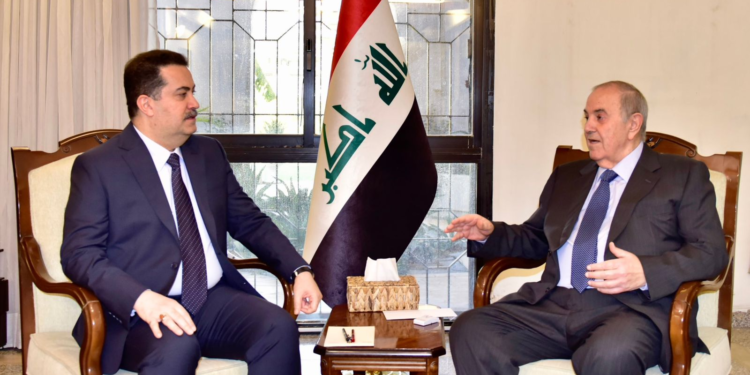 السوداني يلتقي إياد علاوي