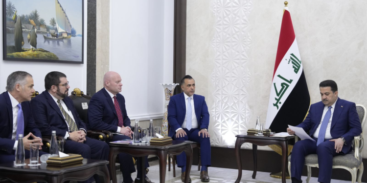 السوداني يستقبل وفد شركة (جي إي) للطاقة