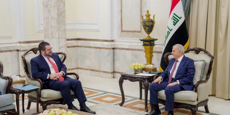 رئيس الجمهورية يستقبل القائم بأعمال السفارة الأمريكية