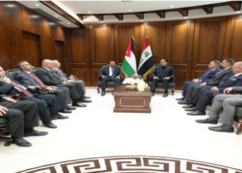 المندلاوي يلتقي نظيره الاردني