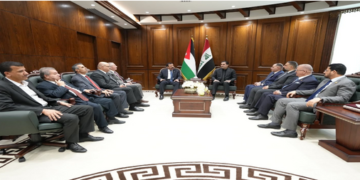 المندلاوي يلتقي نظيره الاردني