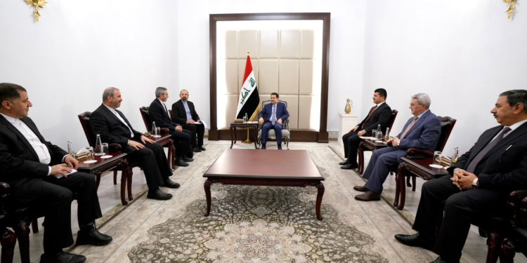 السوداني يستقبل وكيل وزارة الخارجية الإيراني