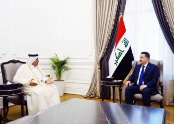 السوداني يستقبل السفير القطري في العراق