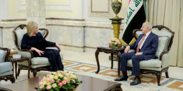 رئيس الجمهورية يلتقي بلاسخارت