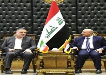 محافظ كربلاء يلتقي رئيس بلدية طهران