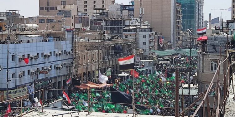 صور انطلاق “ركضة طويريج” في كربلاء