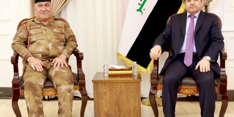 وزير الداخلية يلتقي بالقائم بالأعمال العراقية في تركيا