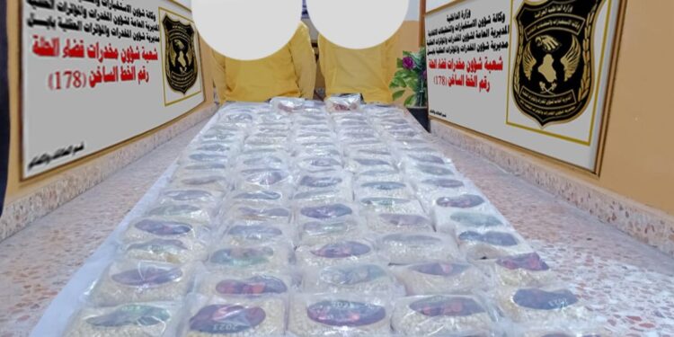 بابل .. ضبط 180 ألف (حبة كبتاغون) بحوزة متاجرين في بابل