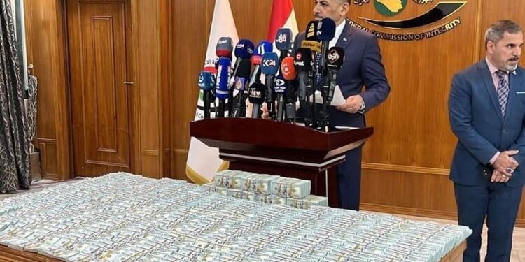 رئيس هيئة النزاهة يعلن عن حجز الأموال المنقولة وغير المنقولة للمعاون الفني لمحافظ بغداد