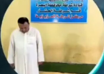 البصرة .. القبض على محتال يرمي نفسه امام سيارات المواطنين