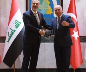 وزير الخارجية التركي يصل بغداد
