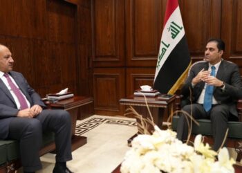 المندلاوي يستقبـــل وزير الدفاع