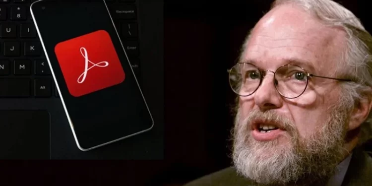 وفاة مخترع الــ “بي دي إف”