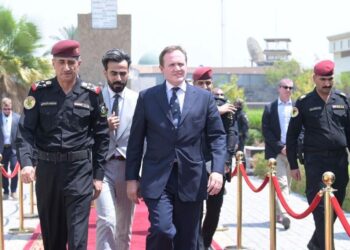 رئيس جهاز مكافحة الارهاب يستقبل وزير الدولة لشؤون الأمن البريطاني