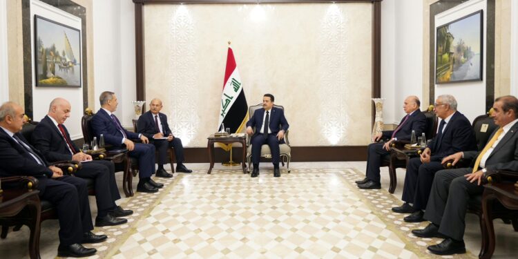 السوداني يستقبل وزير الخارجية التركي