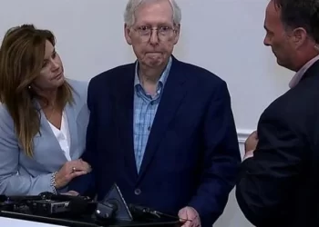 سيناتور أمريكي يصاب بالشلل خلال مؤتمر صحفي .. فيديو