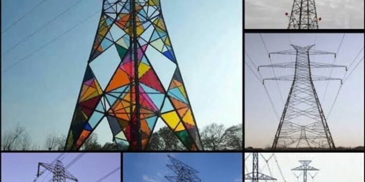 الصين .. برج كهرباء يطير في الهواء رغم ثقل وزنه