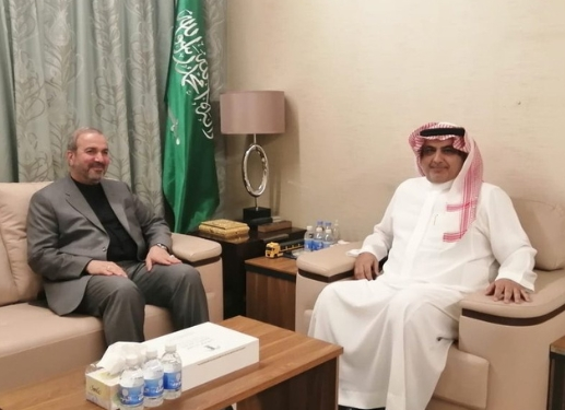 سفيـــرا (إيران والسعودية) في بغداد يبحثـــان تعزيز العلاقات الدبلوماسية والاقتصادية