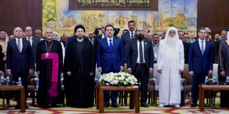 كلمة السوداني بحفل استذكار مناسبة الذكرى التاسعة لجريمة إبادة الإيزيديين