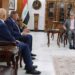 وزيرا الداخلية والصحة يلتقيان رئيس مجلس القضاء الأعلى