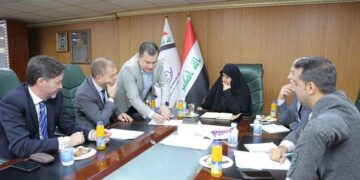 وزيرة الاتصالات تبحث مع إدارة شركة (GBI) العالمية تفعيــل “مشاريع الكوابل البحرية والترانزيت”