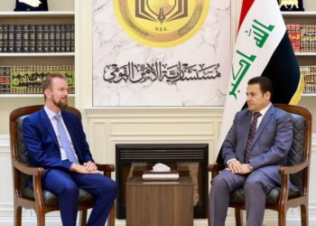 الأعرجي يلتقي سفير الاتحاد الأوربي