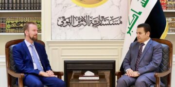 الأعرجي يلتقي سفير الاتحاد الأوربي