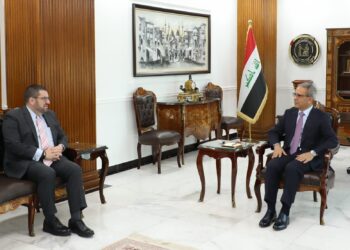 رئيس مجلس القضاء الاعلى يستقبل نائب السفير الامريكي