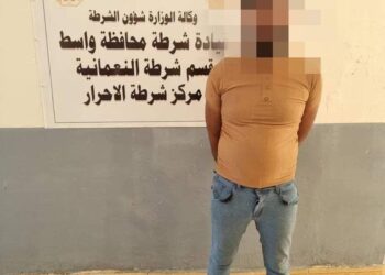 واسط .. القبض على متهم بتجارة وتعاطي المخدرات