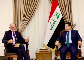 الأعرجي يلتقى سفير المملكة المتحدة