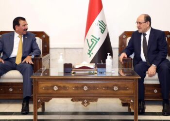 المالكي يستقبل نائب رئيس مجلس النواب الاردني