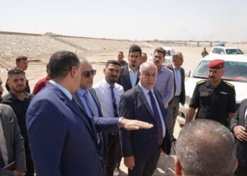 وزير الثقافة يطلع على موقع سياحي في كركوك