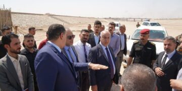 وزير الثقافة يطلع على موقع سياحي في كركوك