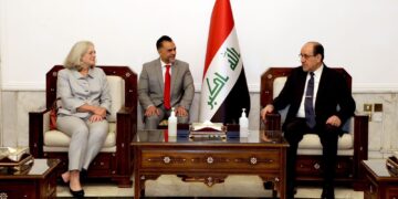 المالكي يلتقي الينا رومانسكي و يدعو الشركات الامريكية الى العمل في العراق