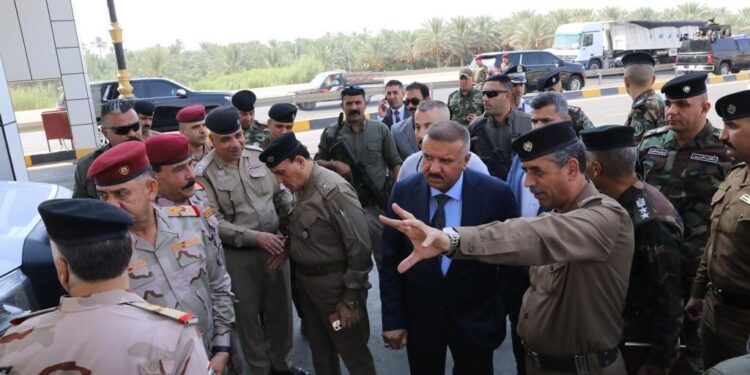 وزير الداخلية يصل الى كربلاء