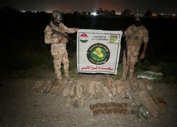 ميسان .. عمليات تضبط كدساً للعتاد الثقيل جنوب المحافظة